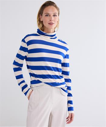 Summum Rollkragenshirt gestreift