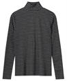 Summum Rollkragenshirt Lurexstreifen