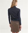 Summum Rollkragenshirt Lurexstreifen