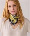 Summum Schal Panther Print Blumen