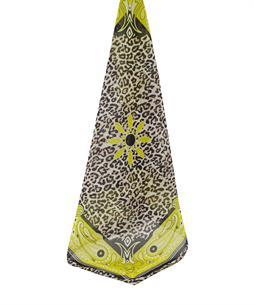 Summum Schal Panther Print Blumen