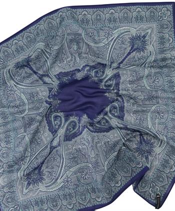Summum Schal Panther Print Blumen