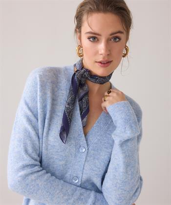 Summum Schal Panther Print Blumen