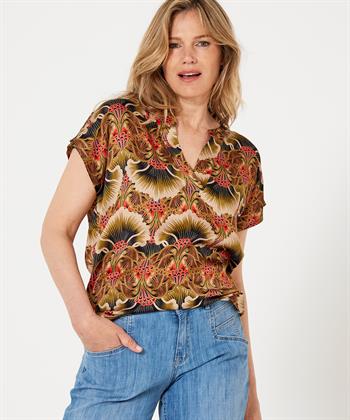 Summum Seidenbluse Art Nouveau