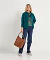 Summum Seidenbluse Blouson mit Tigermuster