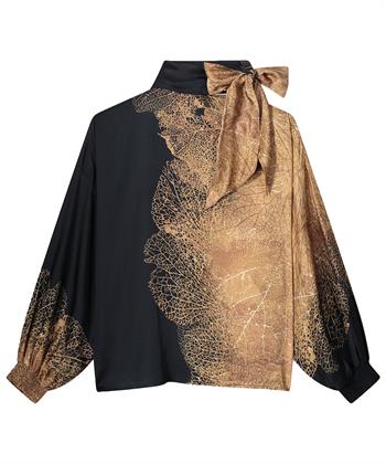 Summum Seidenbluse mit Schleife