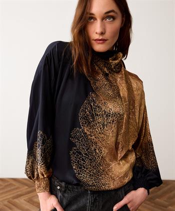 Summum Seidenbluse mit Schleife
