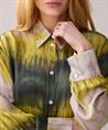 Summum Seidenbluse Tie-Dye-Streifen