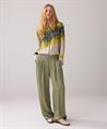 Summum Seidenbluse Tie-Dye-Streifen