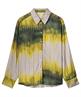 Summum Seidenbluse Tie-Dye-Streifen
