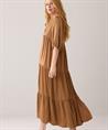 Summum Seidenkleid Volant