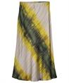 Summum Seidenrock Tie-Dye-Streifen