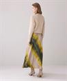 Summum Seidenrock Tie-Dye-Streifen