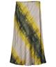 Summum Seidenrock Tie-Dye-Streifen