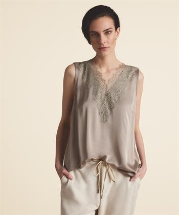 Summum Seidentop Spitze Satin