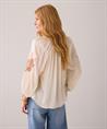 Summum seidige Bluse Blume Pailletten