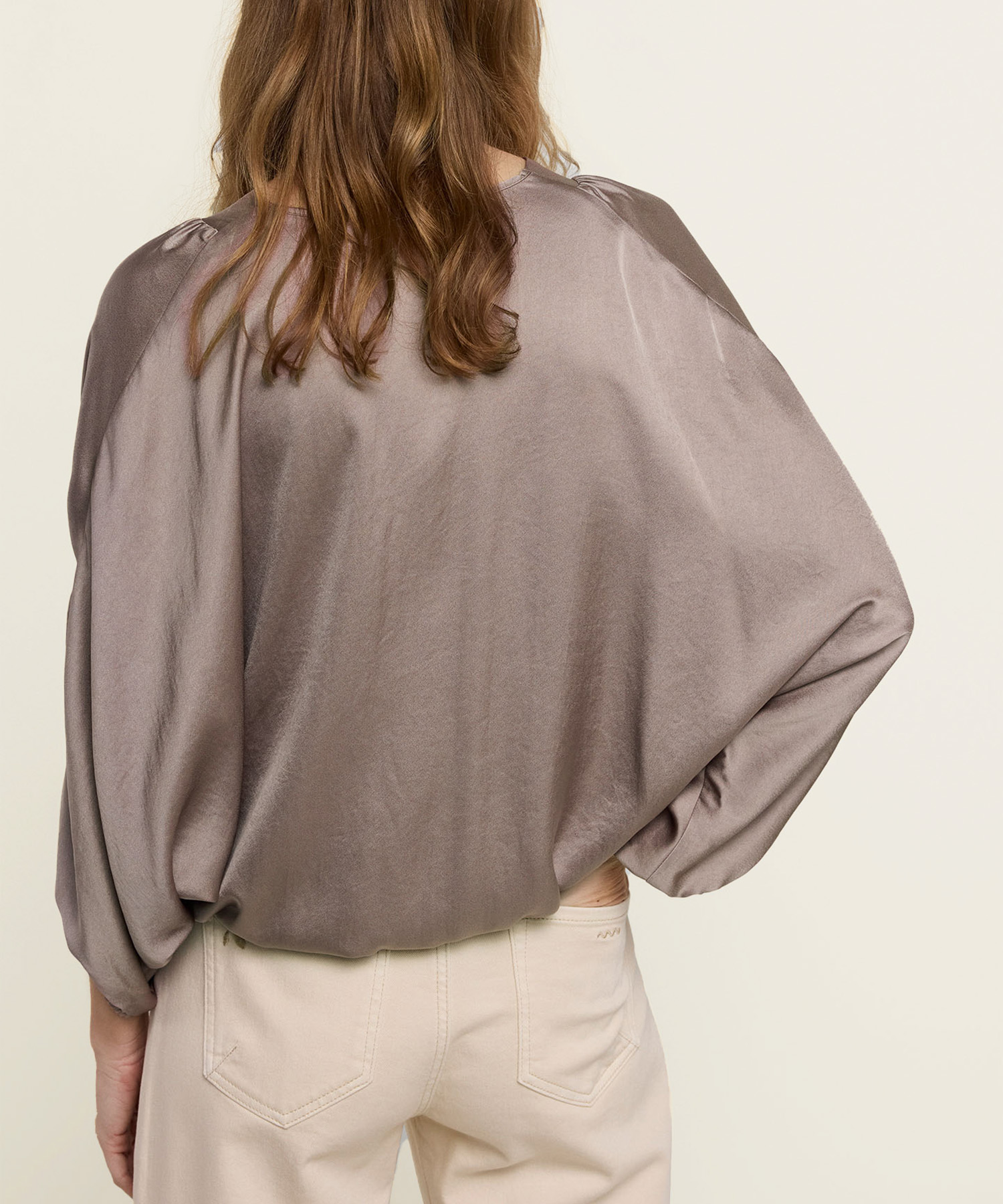 Fledermausärmel bluse Clearance