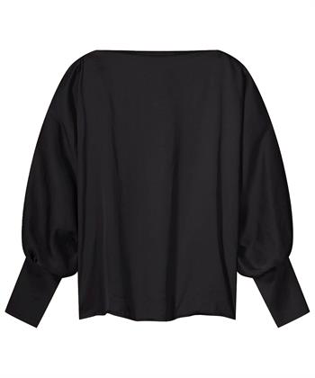 Summum seidige Bluse Fledermausärmel