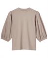 Summum Shirt Lurex Puffärmel