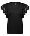 Summum Shirt Spitze Ärmel
