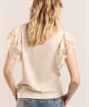 Summum Shirt Spitze Ärmel