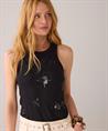 Summum Singlet Blume Pailletten