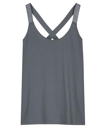 Summum Singlet Kreuzband Glitzer