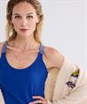 Summum Singlet Kreuzband Lurex