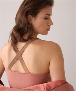 Summum Singlet Kreuzband Lurex