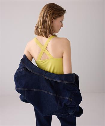 Summum Singlet Kreuzband Lurex