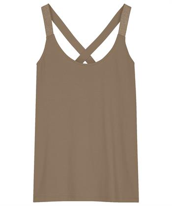 Summum Singlet Kreuzband Lurex