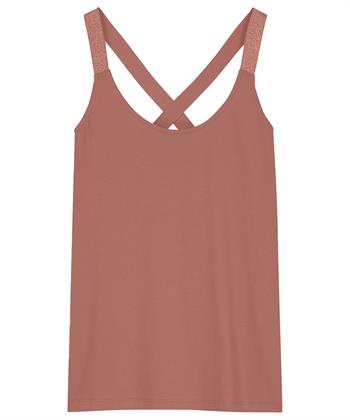 Summum Singlet Kreuzband Lurex