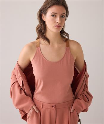 Summum Singlet Kreuzband Lurex