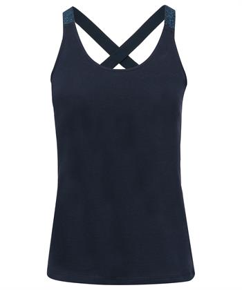 Summum Singlet Kreuzband Lurex