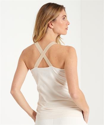 Summum Singlet Kreuzband Lurex