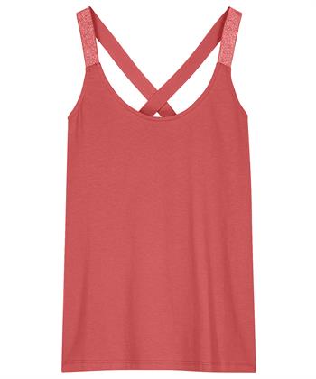 Summum Singlet Kreuzband Lurex