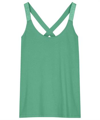 Summum Singlet Kreuzband Lurex
