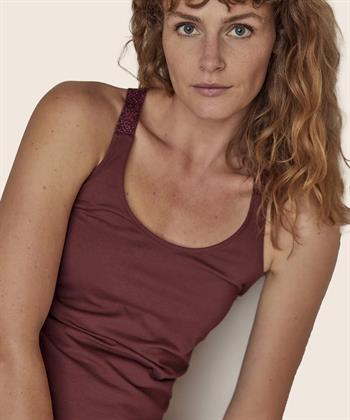 Summum Singlet Kreuzband Lurex