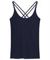 Summum Singlet mit gekreuzten Trägern lurex