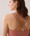 Summum Singlet mit gekreuzten Trägern lurex