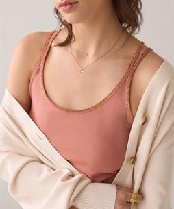 Summum Singlet mit gekreuzten Trägern lurex