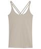 Summum Singlet mit gekreuzten Trägern lurex