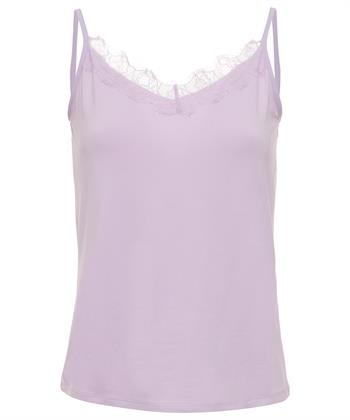 Summum Spaghetti Top mit Spitze