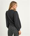 Summum Strickjacke Waffelstruktur Lurex