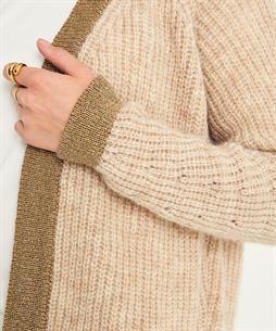 Summum Swagger Strickjacke Lurex