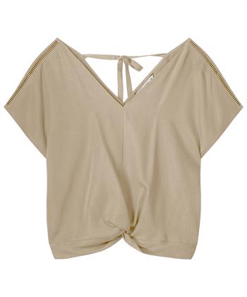 Summum Top Knopf Detail Schleife