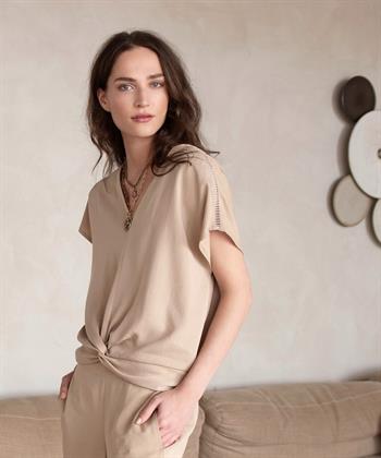 Summum Top Knopf Detail Schleife