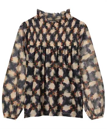 Summum transparente Bluse verschwommener Stern