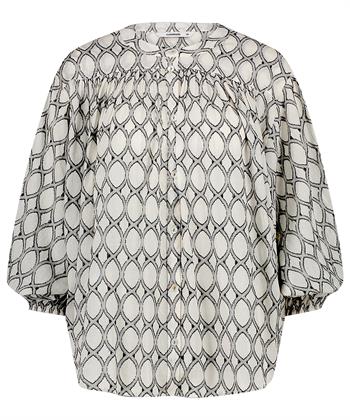 Summum Voile Baumwollbluse Print
