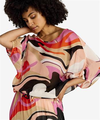 Summum Voile Bluse Wellen